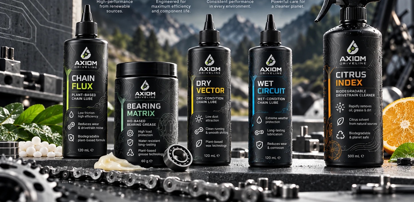 The AXIOM DRIVELINE range